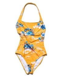 Gucci - Printed Sparkling Jersey Swimsuit - Lyst