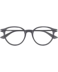 Montblanc - Eyewear Oval Frame Glasses - Lyst