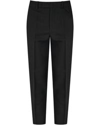 Bottega Veneta - Highwaisted Slim Tapered Trousers - Lyst
