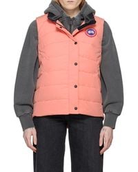 Canada Goose - Zippered Down Vest - Lyst