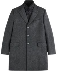 Fay - Herringbone-Pattern Double Coat - Lyst