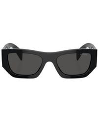Prada - Eyewear Rectangular Frame Sunglasses - Lyst