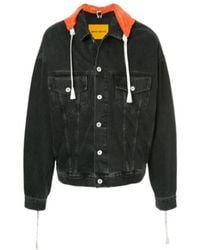 Heron Preston - Hooded Denim Coat - Lyst