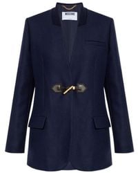 Moschino - Elbow-Patch Blazer - Lyst