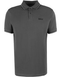 Barbour - Evan Tipped Short-Sleeved Polo Shirt - Lyst