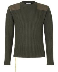 Fendi - Wool Ribbed Jumper - Lyst