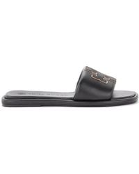 Tory Burch - Double T Sport Slides - Lyst