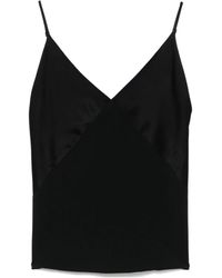 forte_forte - Satin-Finish Top - Lyst