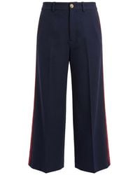 Gucci - Striped Culottes - Lyst