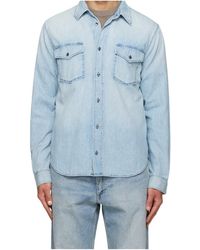 Citizens of Humanity - Long-Sleeved Denim Shirt - Lyst