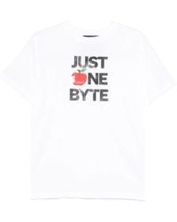 Coperni - Just One Byte Printed T-Shirt - Lyst