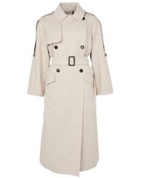 Max Mara - Long Trench Coat - Lyst