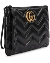 Gucci - Gg Marmont Clutch Bag - Lyst