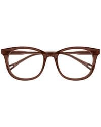 Chloé - Chloé Eyewear Square Frame Glasses - Lyst