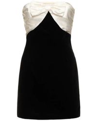 Alessandra Rich - Strapless Mini Dress - Lyst