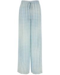 Ermanno Scervino - Coulis Printed Palazzo Pants - Lyst