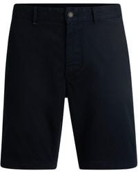 BOSS - Slim-Fit Shorts - Lyst