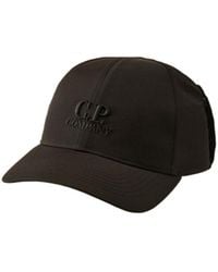 C.P. Company - Goggle-Detail Baseball Cap - Lyst