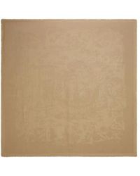 Ferragamo - Silk Jacquard Shawl - Lyst