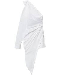 Alexander Wang - Asymmetric Shirt Dress - Lyst
