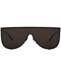 Alaïa - Alaïa Mask Rectangular Frame Sunglasses - Lyst