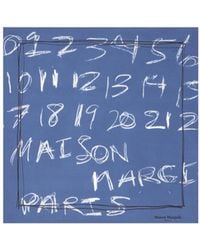 Maison Margiela - Scribbled Numerical Foulard - Lyst