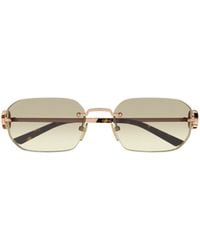 Gucci - Rectangle Sunglasses - Lyst