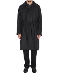 Tagliatore - Salomon Belted Coat - Lyst