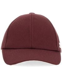 Courreges - Logo-Patch Cotton Cap - Lyst