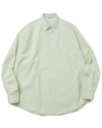 AURALEE - Long Sleeve Shirt - Lyst