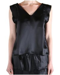 Baserange - V-Neck Top - Lyst