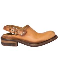 Miu Miu - Foule Buckle-Fastened Mules - Lyst