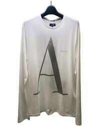 Armani Jeans - Logo T-Shirt With Round Neck - Lyst