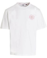Gcds - Surfing Weirdo Printed Crewneck T-Shirt - Lyst