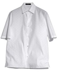 Gucci - Gg Cotton Poplin Shirt - Lyst