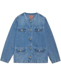 Anine Bing - Janet Denim Jacket - Lyst