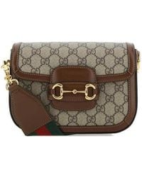 Gucci - Horsebit 1955 Mini Crossbody Bag - Lyst