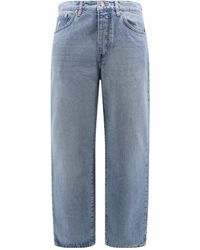 Stussy - Stüssy Logo-Patch Denim Jeans - Lyst