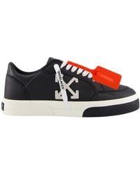 Off-White c/o Virgil Abloh - New Low Vulcanized Lace-Up Sneakers - Lyst