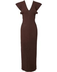 Altuzarra - Ribbed Knit Maxi Dress - Lyst