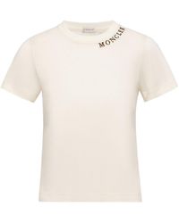 Moncler - Sketch Logo T-Shirt - Lyst