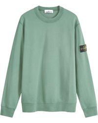 Stone Island - Compass-Badge Sweatshirt - Lyst