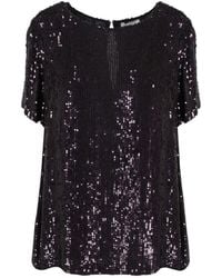 P.A.R.O.S.H. - Sequin-Embellished T-Shirt - Lyst