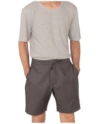 Officine Generale - Officine Générale Phill Drawstring Shorts - Lyst