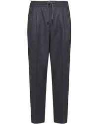 Brunello Cucinelli - Drawstring Elastic Waist Pants - Lyst