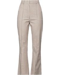 Sportmax - Tartan Pattern Casual Trouser - Lyst