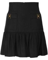 Elisabetta Franchi - Jewel Detailed Skirt - Lyst