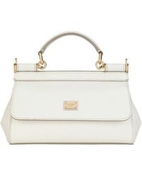 Dolce & Gabbana - Logo Plaque Small Sicily Handbag - Lyst