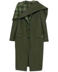 The Attico - Long-Sleeved Single-Breasted Coat - Lyst