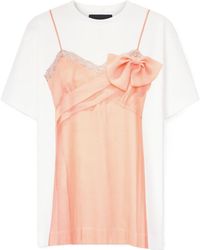Simone Rocha - Printed Crew Neck T-Shirt - Lyst